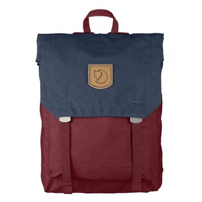 Рюкзак FJALLRAVEN Foldsack No.1 Ox Red/Navy Рюкзак FJALLRAVEN Foldsack No.1 Ox Red/Navy