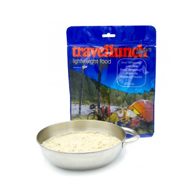 Сублімованна їжа TRAVELLUNCH Beef Stroganoff with Rice 125 г 125 г Сублімованна їжа TRAVELLUNCH Beef Stroganoff with Rice 125 г 125 г