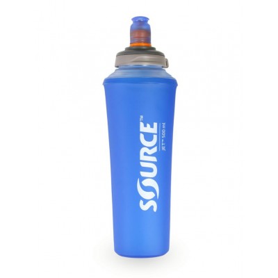 Пляшка для води SOURCE Jet Foldable Bottle 0,5L Blue Пляшка для води SOURCE Jet Foldable Bottle 0,5L Blue