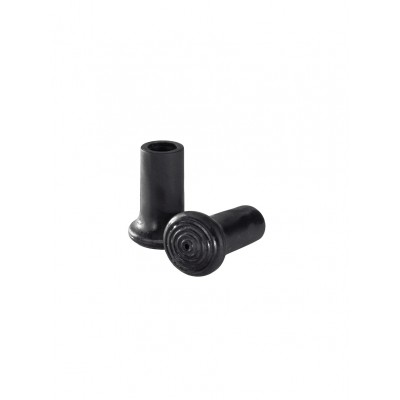 Захист накінечника KOMPERDELL Rubber tip (пара) Black 12 mm
