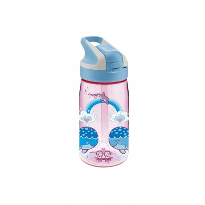 Пляшка для води LAKEN Tritan Summit Bottle 0,45L Love Whales