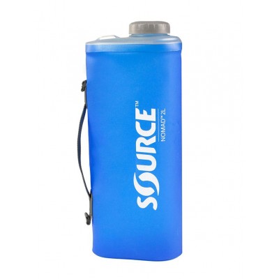 Пляшка для води SOURCE Nomadic Foldable Bottle 2L Blue Пляшка для води SOURCE Nomadic Foldable Bottle 2L Blue