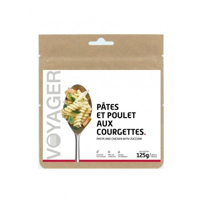 Сублімованна їжа VOYAGER Pasta and chicken with zucchini 125 г Сублімованна їжа VOYAGER Pasta and chicken with zucchini 125 г