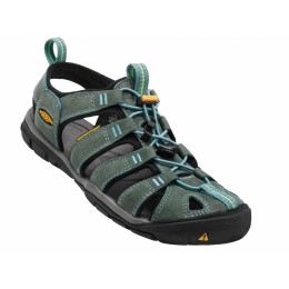 Сандалі KEEN Clearwater CNX Leather W Mineral Blue/Yellow 37,5