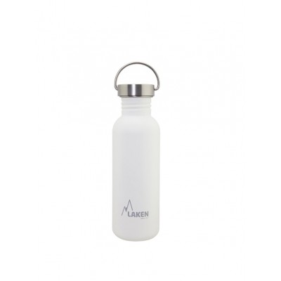 Пляшка для води LAKEN Basic Steel Vintage Bottle 0,75L White 0,75L Пляшка для води LAKEN Basic Steel Vintage Bottle 0,75L White 0,75L