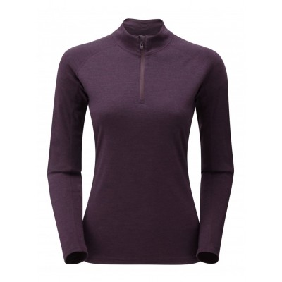 Термобілизна MONTANE Female Primino 220 Zip Neck L/S Saskatoon Berry XS/8/34 Термобілизна MONTANE Female Primino 220 Zip Neck L/S Saskatoon Berry XS/8/34