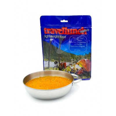 Сублімованна їжа TRAVELLUNCH Rice with Beef and Pepper Sauce 125 г 125 г Сублімованна їжа TRAVELLUNCH Rice with Beef and Pepper Sauce 125 г 125 г