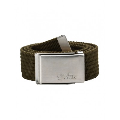 Пояс FJALLRAVEN Canvas Belt Dark Olive