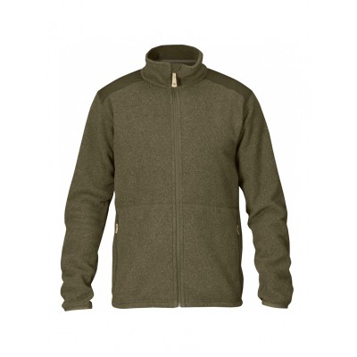 Куртка FJALLRAVEN Sten Fleece M Dark Olive L Куртка FJALLRAVEN Sten Fleece M Dark Olive L