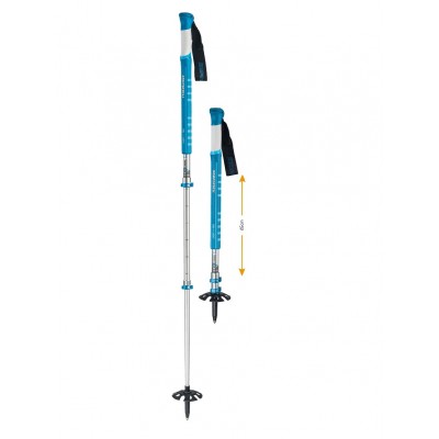 Трекінгові палиці KOMPERDELL Titanal Explorer Pro Light Blue