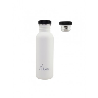 Пляшка для води LAKEN Basic Steel Bottle 0,75L - P/S Cap Plain Пляшка для води LAKEN Basic Steel Bottle 0,75L - P/S Cap Plain