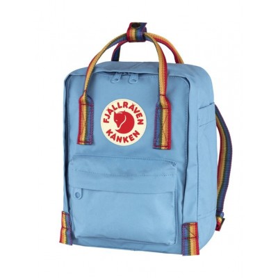 Рюкзак FJALLRAVEN Kanken Rainbow Mini Air Blue/Rainbow Pattern Рюкзак FJALLRAVEN Kanken Rainbow Mini Air Blue/Rainbow Pattern