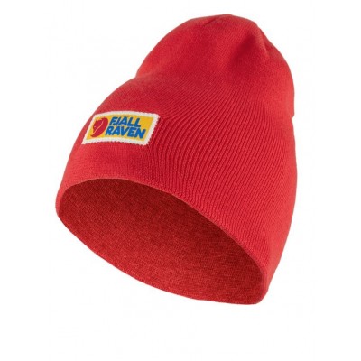 Шапка FJALLRAVEN Vardag Beanie True Red One Size
