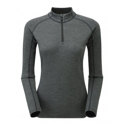 Термобілизна Female Primino 220 Zip Neck L/S Black S/10/36 Термобілизна Female Primino 220 Zip Neck L/S Black S/10/36