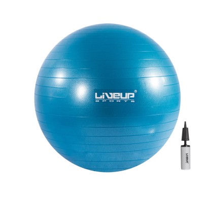 Фітбол (насос в комплекті) LiveUp ANTI-BURST BALL Фітбол (насос в комплекті) LiveUp ANTI-BURST BALL
