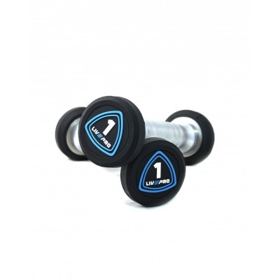 Гантелі уретанові пара LivePro URETHANE STUDIO DUMBBELLS