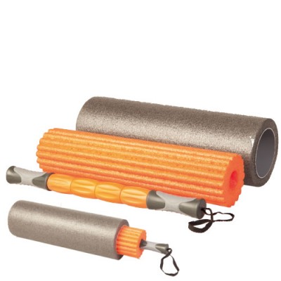 Масажний ролик 3в1 LiveUp YOGA ROLLER SET Масажний ролик 3в1 LiveUp YOGA ROLLER SET