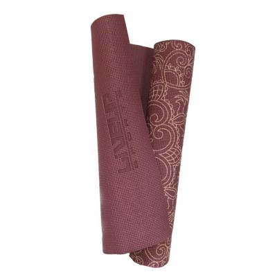 Килимок для йоги з принтом LiveUp PVC YOGA MAT