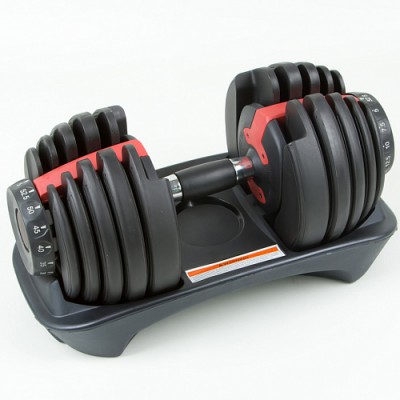 Гантель набірна 24кг 1шт LiveUp ADJUSTABLE DUMBBELL Гантель набірна 24кг 1шт LiveUp ADJUSTABLE DUMBBELL