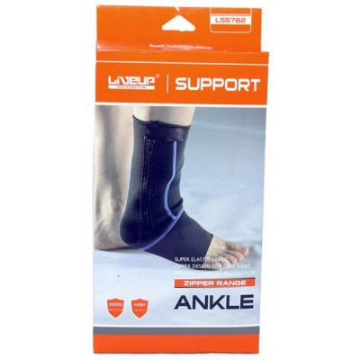 Фіксатор щиколотки LiveUp ANKLE SUPPORT Фіксатор щиколотки LiveUp ANKLE SUPPORT
