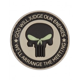 Шеврон/патч KOMBAT UK God Will Judge Patch Шеврон/патч KOMBAT UK God Will Judge Patch