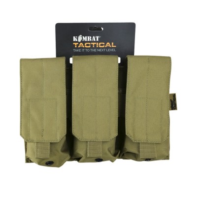 Підсумок під магазини АК KOMBAT UK Triple ORIGINAL Style Mag Pouch Підсумок під магазини АК KOMBAT UK Triple ORIGINAL Style Mag Pouch