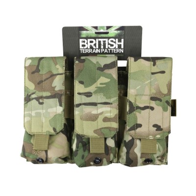 Підсумок під магазини АК KOMBAT UK Triple ORIGINAL Style Mag Pouch Підсумок під магазини АК KOMBAT UK Triple ORIGINAL Style Mag Pouch