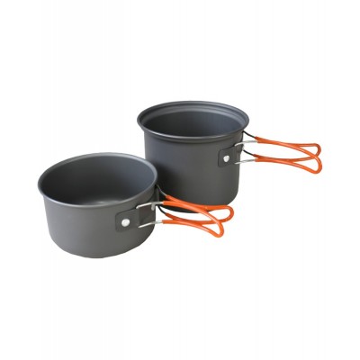 Посуд набір 2 предмети KOMBAT UK Anodised Cook Set Посуд набір 2 предмети KOMBAT UK Anodised Cook Set