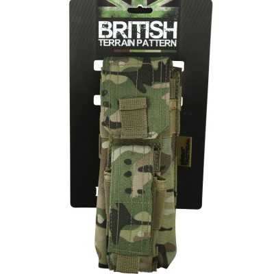 Підсумок для АК і пістолетного магазину KOMBAT UK Single Mag Pouch with PISTOL Mag Підсумок для АК і пістолетного магазину KOMBAT UK Single Mag Pouch with PISTOL Mag