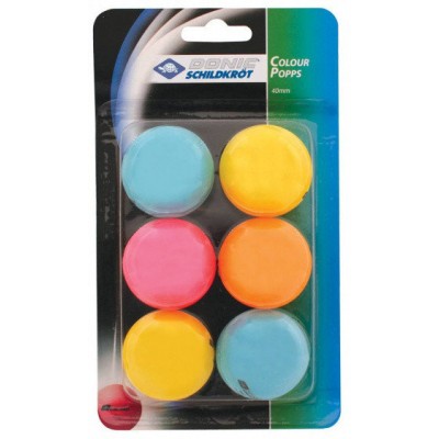 М'ячі для настільного тенісу Donic-Schildkrot Color popps М'ячі для настільного тенісу Donic-Schildkrot Color popps