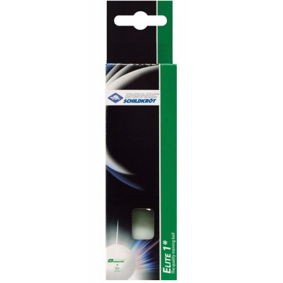 М'ячі для настільного тенісу Donic-Schildkrot Elite 1* 40+ (3)