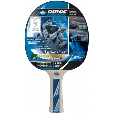 Ракетка для настільного тенісу Donic-Schildkrot Legends 700 FSC Ракетка для настільного тенісу Donic-Schildkrot Legends 700 FSC