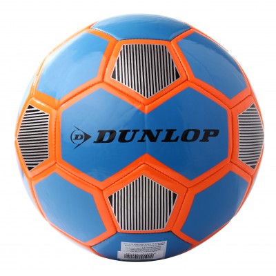 Футбольний м'яч Dunlop Football голубой+помаранчевий Футбольний м'яч Dunlop Football голубой+помаранчевий