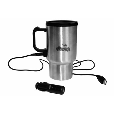 Автокружка TRAMP з підігрівом 12В/USB (TRC-064) Автокружка TRAMP з підігрівом 12В/USB (TRC-064)