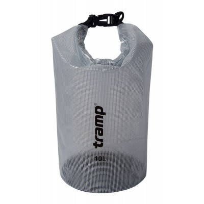 Гермомішок TRAMP PVC прозорий, 10 л (TRA-196) Гермомішок TRAMP PVC прозорий, 10 л (TRA-196)