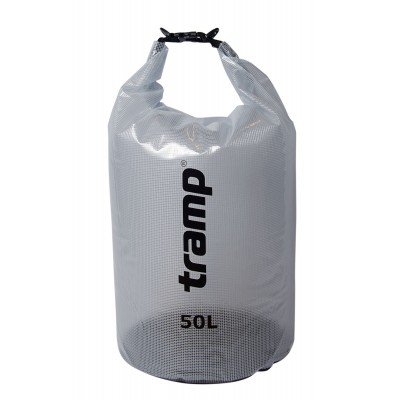 Гермомішок TRAMP PVC прозорий, 50 л (TRA-107) Гермомішок TRAMP PVC прозорий, 50 л (TRA-107)