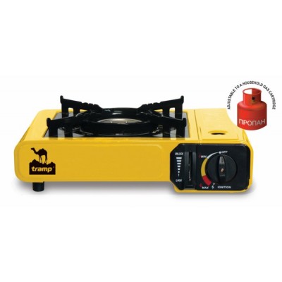 Плита Tramp портативна з перехідником на великий балон TRG-006 (TRG-006) Плита Tramp портативна з перехідником на великий балон TRG-006 (TRG-006)