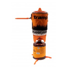 Система для приготування їжі Tramp 1,0л помаранч TRG-115-orange Система для приготування їжі Tramp 1,0л помаранч TRG-115-orange