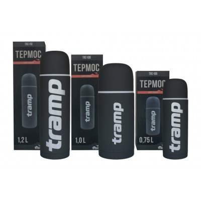 Термос TRAMP Soft Touch 0,75 л, Помаранчевий (TRC-108-orange)