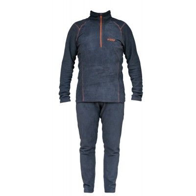 Костюм флісовий Tramp Comfort Fleece зі змійкою, Сірий S (TRUF-003-grey-S)