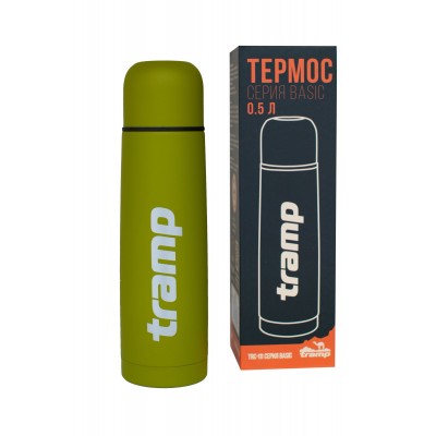 Термос TRAMP Basic 0,5л, Оливковий (TRC-111-olive)