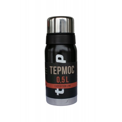 Термос TRAMP Expedition Line 0,5 л, Чорний (TRC-030-black)