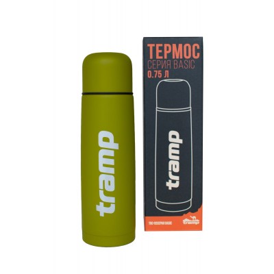 Термос TRAMP Basic 0,75 л, Оливковий (TRC-112-olive)