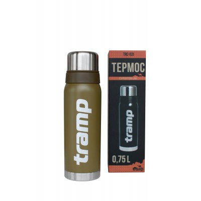 Термос TRAMP Expedition Line 0,75 л, Оливковий (TRC-031-olive)