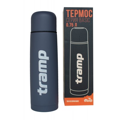 Термос TRAMP Basic 0,75 л, Сірий (TRC-112-grey)
