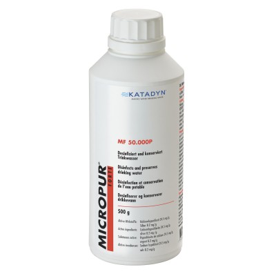 Порошок для дезинфекції води Micropur Forte MF 50.000P (500 г)