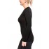 Термокофта жен. Aclima LightWool Shirt Crew Neck Women Jetblack XS