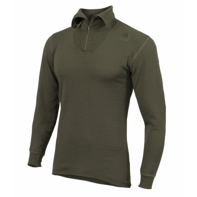 Термокофта Aclima HotWool 230 Polo W/Zip Unisex OliveNight XXL Термокофта Aclima HotWool 230 Polo W/Zip Unisex OliveNight XXL