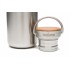 Стальная крышка с бамбуком Klean Kanteen Stainless Unibody Bamboo Cap old