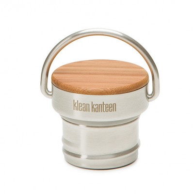 Стальная крышка с бамбуком Klean Kanteen Stainless Unibody Bamboo Cap old